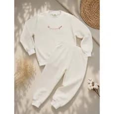 Conjunto Moletom Infantil Peluciado | Casaco com Estampa + Calça Moletom Zupa Zuka