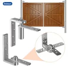 Par Dobradiça Pivô Pino Porta Fecho Automático Inox 304 Para Portas de Madeira e Qualquer Tipo de Porta Até 20kg