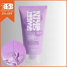 Gel de Limpeza Facial – Sweet Skin 120ml | Dailus | Limpeza Suave e Hidratação Profunda