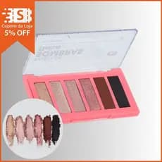 Paleta De Sombras Dailus Ela Faz O Brilho Dela 10,2g | Alta Pigmentação e Longa Duração