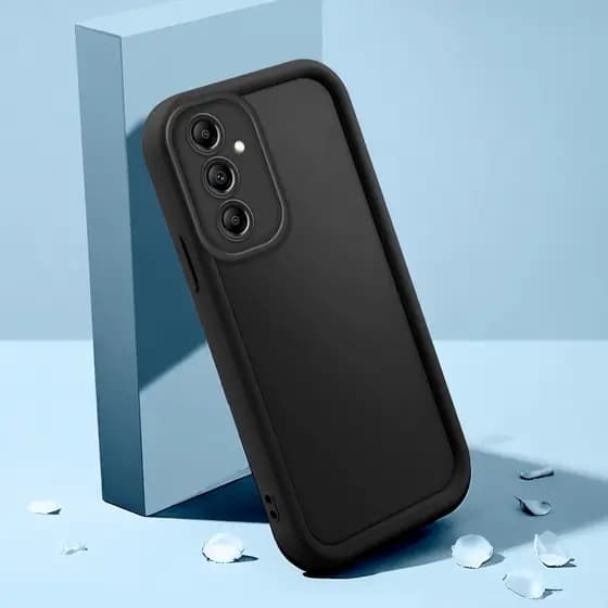 Capinha Para Samsung Galaxy A14 4G 5G Capa de Silicone Minimalista Preta TY5000