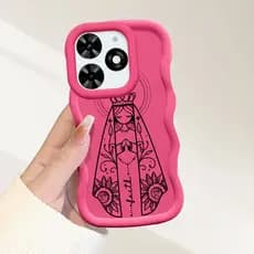 Capinha Para Infinix Smart 8 Pro HD Plus Hot 40i Capa Silicone Macio Protetora De Telefone Simple Case MKL0143