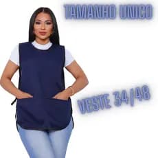 AVENTAL UNIFORME BATA JALECO COLETE PROFISSIONAL UNISEX NAO MANCHA SECA RAPIDO