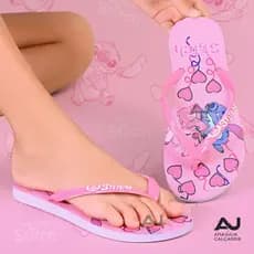Chinelo Infantil Lilo Stich Meninas Feminino Original Estampado Confortavel 26ao39