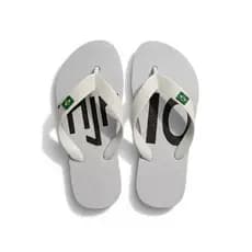 Chinelo Infantil Adulto Masculino Futebol Camisa Dez