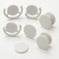 Pop Socket Suporte para Dedo Anti queda Liso Branco