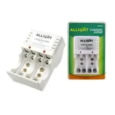 Carregador De Pilhas Média Palito Aa Aaa Recarregável Rápido Bivolt Portatil