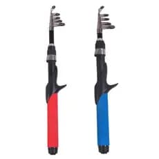 Vara de Pesca Telescópica para Carretilha 20lb - 10 kg ação rápida 10kgs  1,50m 1,70m diversos tamanhos