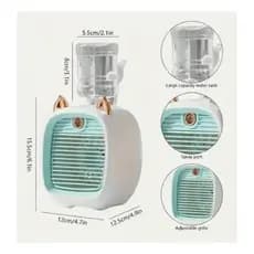 Umidificador Elétrico Litle Fox Com Ventilador Aromático - VERDE
