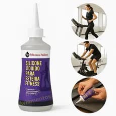 Silicone Lubrificante Líquido Para Esteira ergométrica profissional e doméstica300ml