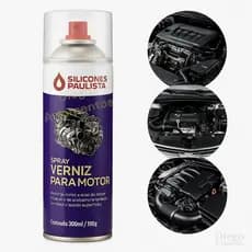 Spray Verniz de Motor carro e moto pós lavagem 300ml / 180g