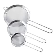 Kit Peneiras de Aço Inox – 8cm, 10cm e 12cm |