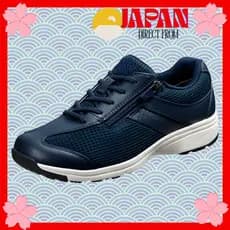 asahi Sapatos Femininos Para Caminhada Médica MS-L Com Tecnologia SHM Suporte Joelho · Ajuste Largo 4E Fechamento Zíper KV7745