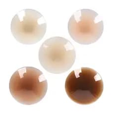 Capas Reutilizáveis Para Mamilos-Pastéis De Silicone De 8 CM , À Prova D'água Invisíveis (2 Pares)
