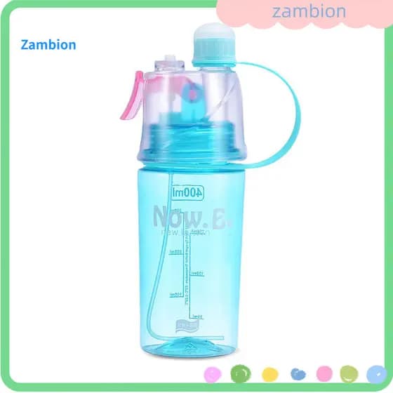 400ml/600ml Esportes Ao Ar Livre Academia Garrafa De Água Potável Em Spray Criativo Portátil