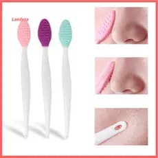 Laedesa Dupla Face Silicone Nariz Removedor De Cravo Escova Ferramenta De Limpeza Esfoliante