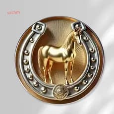 Broche Texturizado Juba De Cavalo , Alfinete Esmaltado , Cabeça Retrô Com Design De Sol , Símbolo Da Sorte Para Ternos , Lapelas , Casacos , Chapéus – Vintage St
