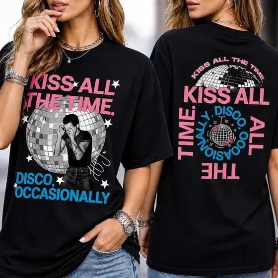 [Camiseta Premium em Algodão Puro]SISI Camiseta Feminina Harry Styles Tour 2026 Estilosa Confortável Divertida Atemporal