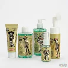 Kit Facial Fenzza Toy Story 5 Limpeza Hidratação Água Micelar Sabonete Sérum Espuma Completo