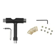 Chave Skate T Mentex Importada + Parafuso De Base Black Sheep Importado Com Chave Allen Porca 10mm