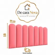 Cabeceiras de Cama Casal NUVEM 45cmx20cm - cama box  - Solteiro - Queen -King - Envio Imediato !!!