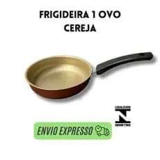 frigideira antiaderente de ovo pequena cereja para ovos frigideira pequena para um ovo antiaderente