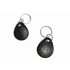 kit 2 unidades Tag Chaveiro de Proximidade  Rfid Em4100 125khz - Preto - Para Portão Condomínio