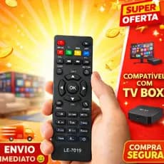 Controle Remoto Tv Box Universal Teclas Inteligentes
