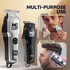 Máquina Cortar Cabelo Sem Fio Profissional Pode ser aplicado ao KEMEI，A mesma máquina de cortar cabelo para a barbearia
