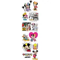 DTF Impressão  Com Estampas Looney Tunes Personagens Vai como Esta na Foto Pronto Para aplicar Nos Tecidos Envio Rapido