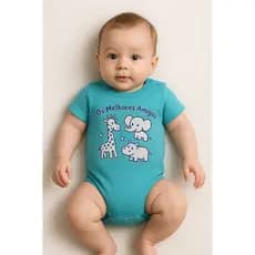 Body Algodão bebê menino
