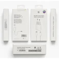 Caixinha Carregador Turbo 25W - Fonte Tomada Tipo C Turbo X Charge Cabo para Phones