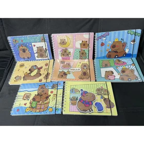 kit 4 Livro de Colorir Com Capa Dura,Laser de cobertura ,Caderno de Desenho Pintura 50 Páginas，kit 4 Livro de Colorir