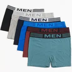 Kit até 10 Cuecas Boxers Masculina Adulto Microfibra Sem Costura Ótima Qualidade Premium Sortida Box