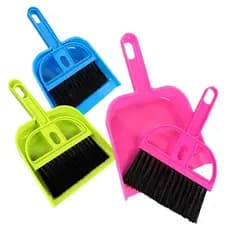 Kit Mini Pá e Escovinha de Mesa Multiuso - Limpeza para Casa e Escritório - Papa Migalhas