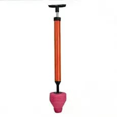Desentupidor Manual de Alta Pressão 150mm｜Para Vaso, Pia e Ralo – Forte Sucção e Fácil de Usar
