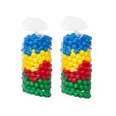 Bolinhas para Piscina 100 Unidades coloridas 76mm Melhor Material Não Amassa Envio Imediato