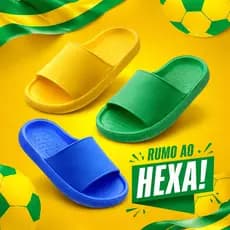 Chinelo Slide Nuvem Infantil Menina Menino Leve Confortável Macio Antiderrapante Azul Amarelo Verde Bandeira