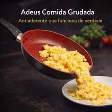 Conjunto Kit de Panelas Antiaderentes 4 Peças Tampa de Vidro Não Gruda, cozinha fogão escorredor Kit Completo.