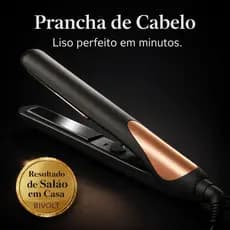Chapinha para cabelo Profissional prancha Alisadora modeladora Cabelo beleza W50 Bivolt Rosa