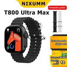 NIXUMM 2025 Nova Série 8 Relógio Ultra 3 Call Smart Watch Esportivo Sem Fio À Prova D'água