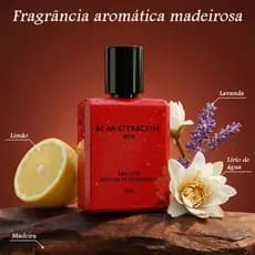 Perfume Masculino 50ML com Feromônios Ativados