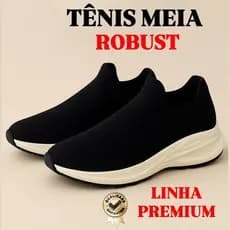 Tênis Meia Plataforma Leve e Confortável Envio Imediato