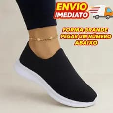 Tênis Meia Feminino Dia a Dia Academia Super Leve e Moderno - Envio imediato