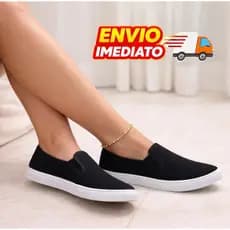 Tênis Iate Casual Feminino Calce Fácil Super Leve - Envio Imediato