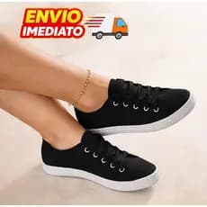 Tenis Casual Feminino Leve e Confortável Passeio Envio Imediato