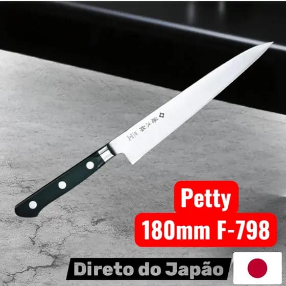 Tojiro Petty Knife 180mm Japan Cobalt DP Cobalt F-798 de dois gumes