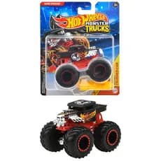 Hot Wheels Monster Truck 164 Bone Shaker Vehicle Toy Mini Car para maiores de 3 anos Preto JGR03