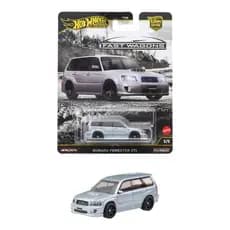 Hot Wheels Car Culture Fast Wagon Subaru Forester STI Veículo Brinquedo Mini Carro 3 anos de idade e acima Prata JBK87