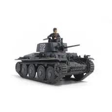 Tamiya 148 Série Militar em Miniatura No83 Tanque Leve do Exército Alemão 38 t Tipo EF Modelo de Plástico 32583
